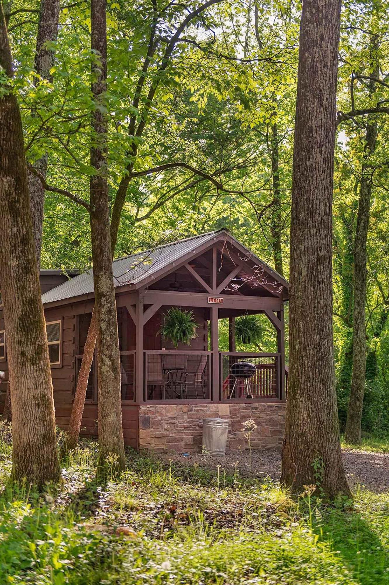Lena Cabin Wooded Tiny Cabin - Hot Tub Chattanooga Exteriér fotografie