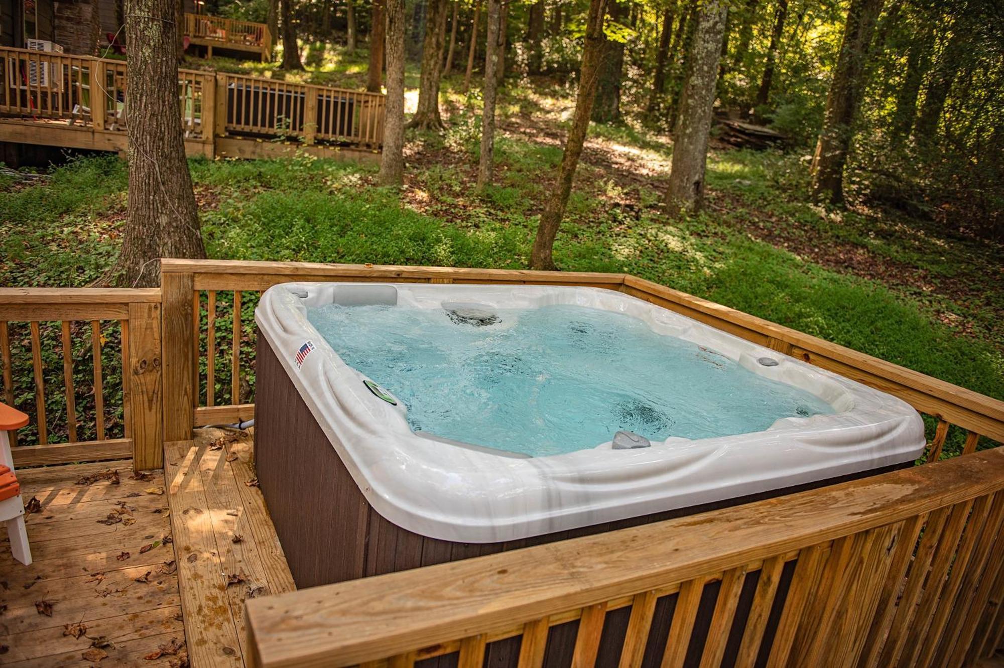 Lena Cabin Wooded Tiny Cabin - Hot Tub Chattanooga Exteriér fotografie